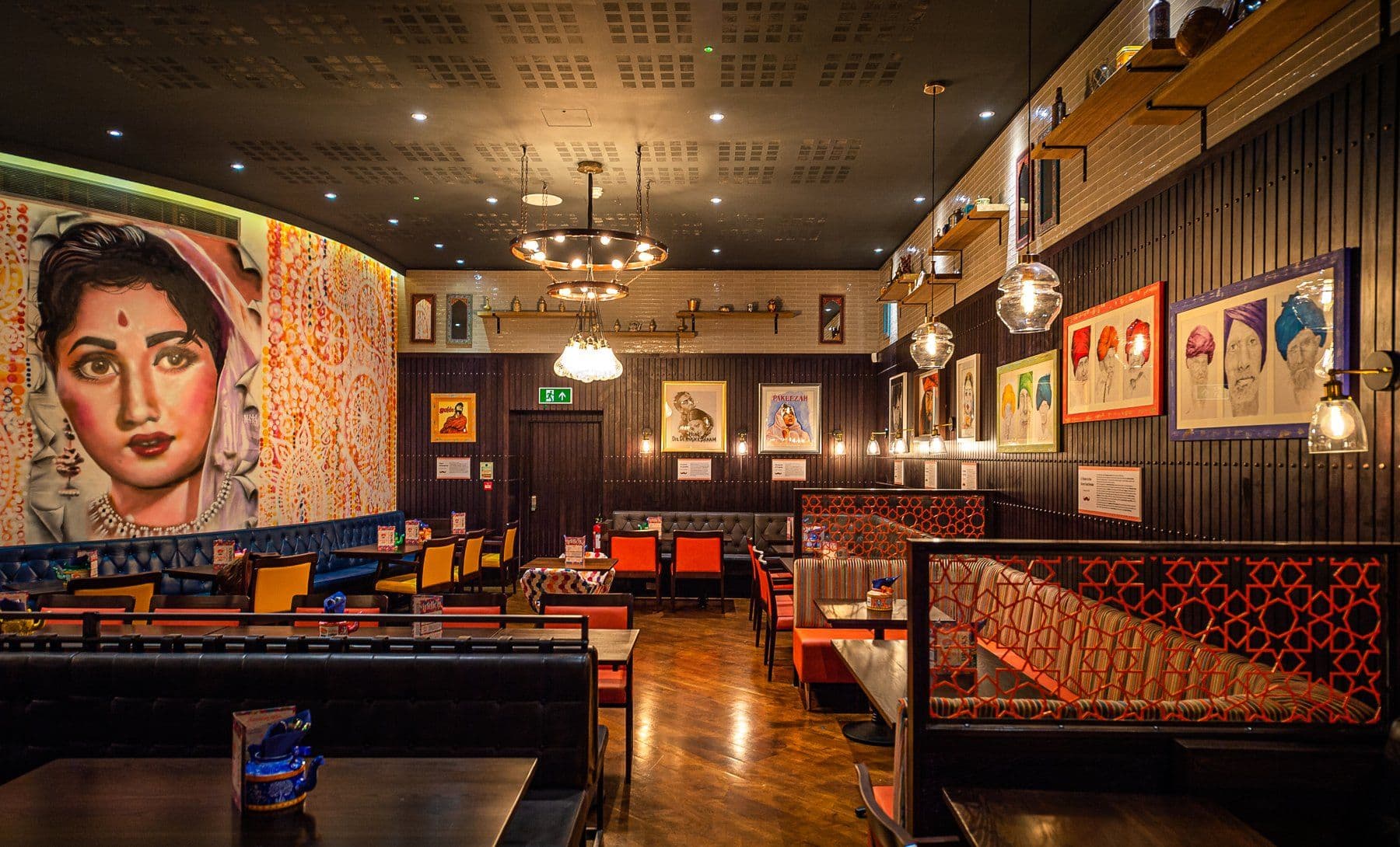 The Indico Mailbox dining room