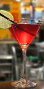 Twisted Cosmopolitan Cocktail
